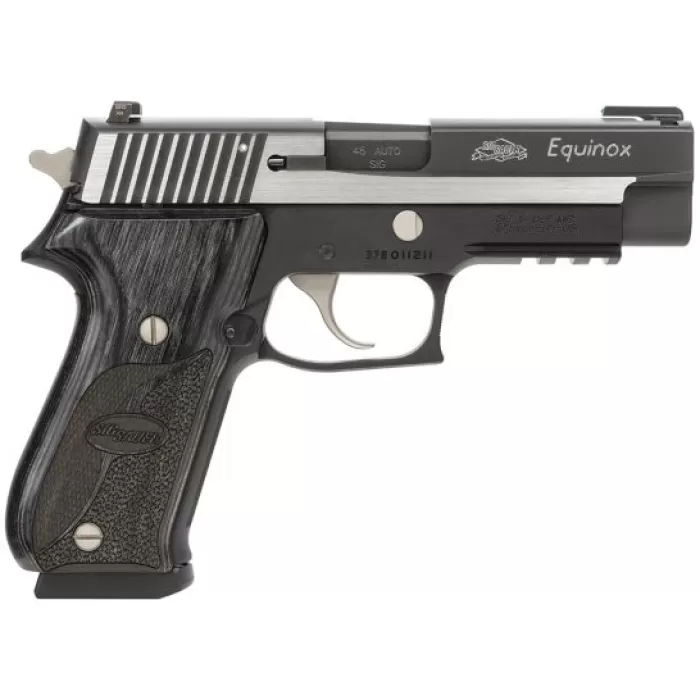 Sig Sauer P220 Equinox .45 ACP Pistol, Hardcoat Anodized Black - 220R-45-EQ-CA