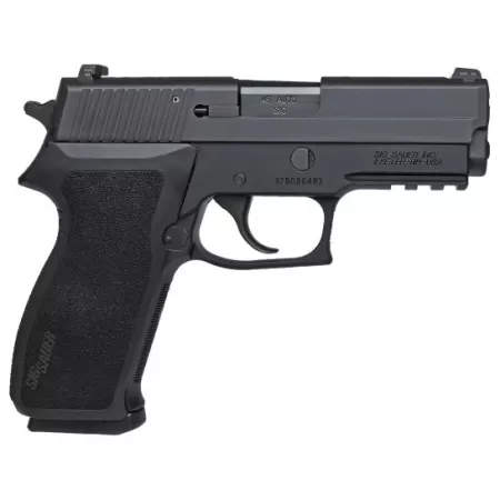 SIG SAUER P220 Black Nitron 3.9in 45 ACP 8rd Pistol, CA Compliant (220R3-45-BSS-CA)