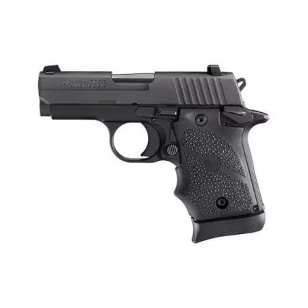 Sig Sauer P938 BRG Micro-Compact 9mm Semi-Automatic Pistol, Hardcoat Anodized Black - 938M-9-BRG-AMBI