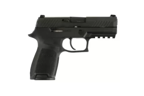 Sig Sauer P320 Nitron Compact 9mm Semi-Automatic Pistol, Blk - 320C-9-B-10