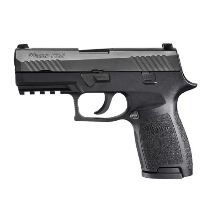 Sig Sauer P320 Nitron Full-Size 9mm Semi-Automatic Pistol, Stainless - 320F-9-BSS-10