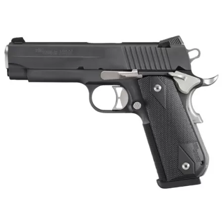 Sig Sauer 1911 Fastback Nightmare Carry .45 ACP Semi-Automatic Pistol, Black Nitron - 1911FCAM-45-NMR