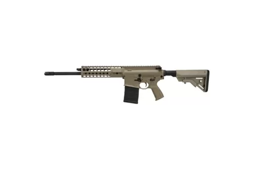 Sig Sauer 716G2 Patrol .308 Win/7.62 Semi-Automatic AR-10 Rifle, FDE Cerakote - R716G2-16B-P-FDE