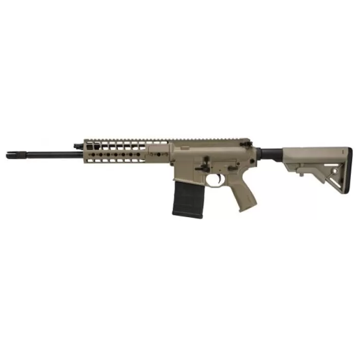 Sig Sauer 716G2 Patrol .308 Win/7.62 Semi-Automatic AR-10 Rifle, FDE Cerakote - R716G2-16B-P-FDE