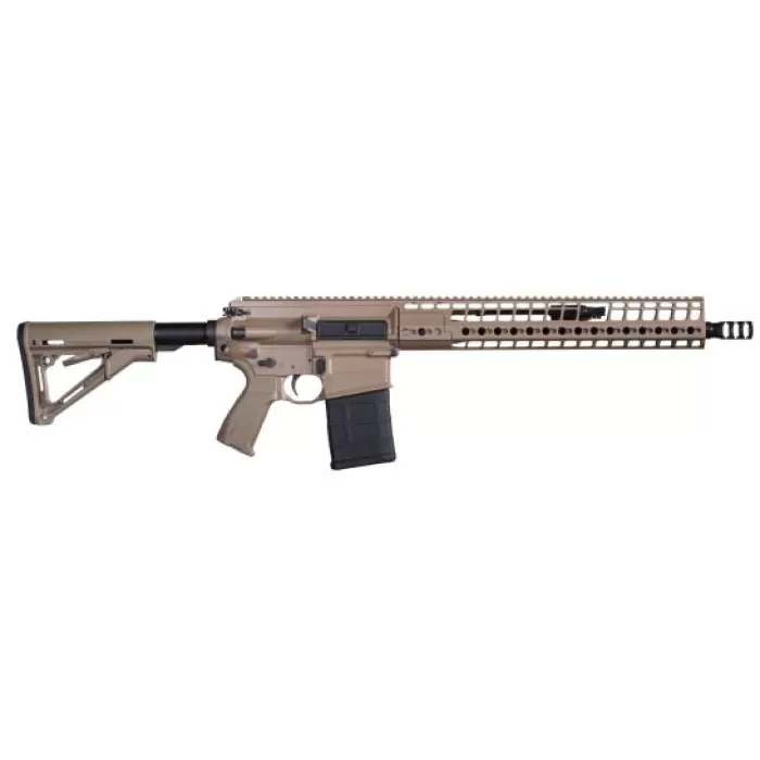 Sig Sauer 716G2 DMR 6.5 Crd Semi-Automatic AR-10 Rifle, FDE - R716G2-H18B-65-DMR-FDE