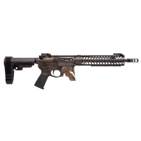 Spikes Tactical Rare Breed Spartan 5.56 Semi-Automatic AR Pistol, Cerakote Bronze - STP5610-M1R