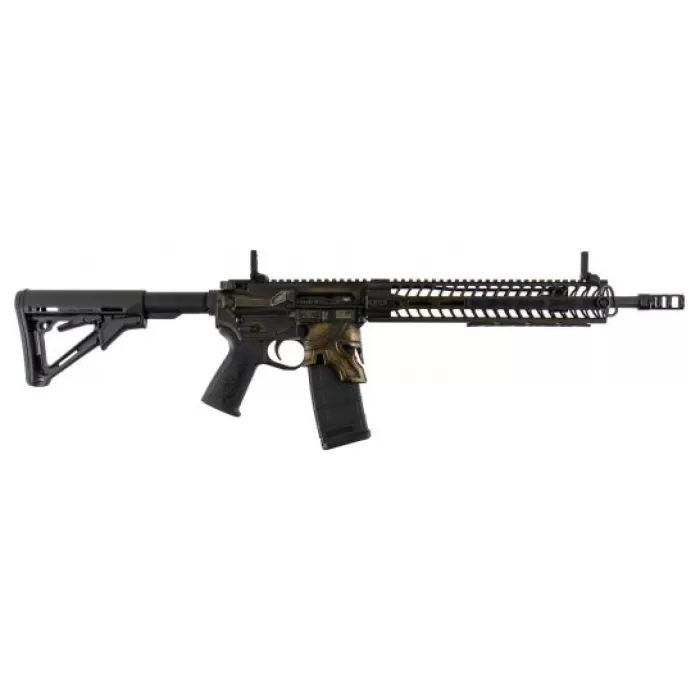 Spikes Tactical Rare Breed Spartan 5.56 Semi-Automatic AR-15 Rifle, Bronze Cerakote - STR5610-M2R