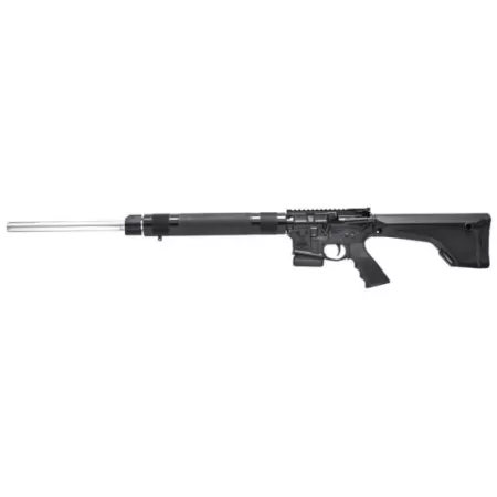 STAG ARMS 15 Semi Auto Rifle LH, 5.56, 24"SS Bull, Hogue HG, Magpul Fixed Rifle Stock, Mil Spec Trigger STAG800002L