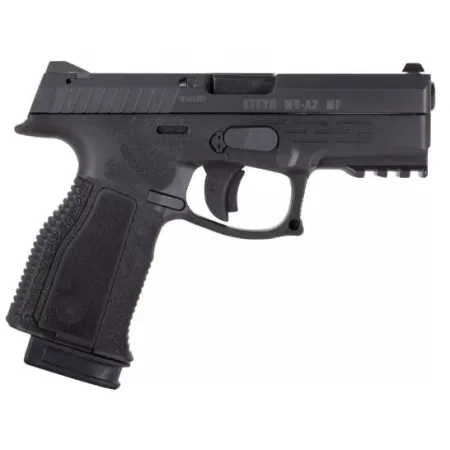 Steyr Arm M9-A2 MF 9x19mm Semi-Automatic Mechanically Locked Recoil-Operated Pistol, Blk - 78.221.2HO