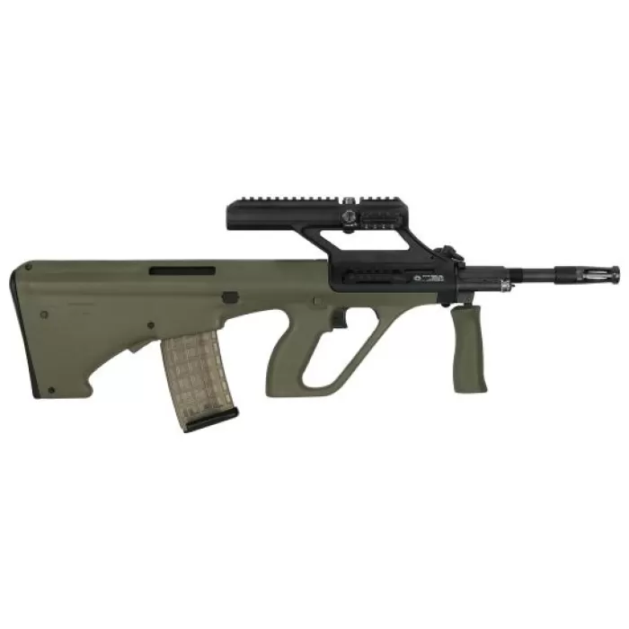 Steyr Arm AUG A3 M1 with 3x Optic .223 Rem/5.56 Semi-Automatic Rifle, OD Green - AUGM1GRNO3