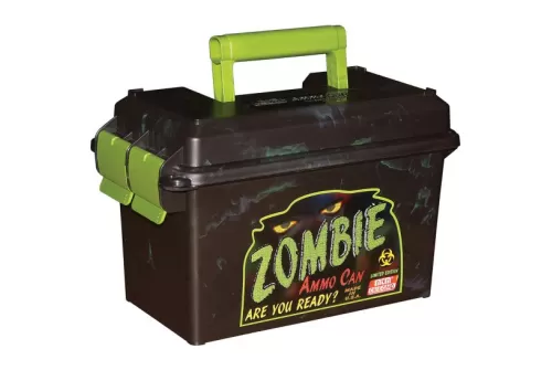 MTM CASE-GARD 50 Caliber Black/Zombie Green Ammo Can (AC50Z)