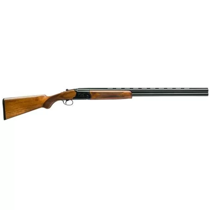 Dickinson Hunter O/U 12 Ga, 28", 3", Wood Stock, Black