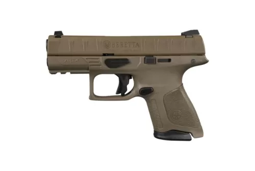 Beretta Usa Jaxc92005 Apx Compact 9Mm Luger 3.70" 10+1 Flat Dark Earth Interchangeable Backstrap Grip