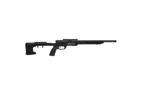 Savage Arms B17 Precision .17 HMR Bolt Action Rimfire Rifle, Matte Black - 70848
