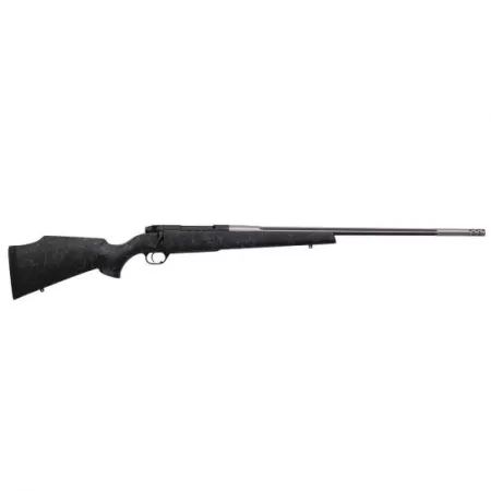 Weatherby Mark V Accumark .338-378 Weatherby Mag Bolt Action RH Rifle, Matte Gel Coated Black - MAM012MMMWR8B