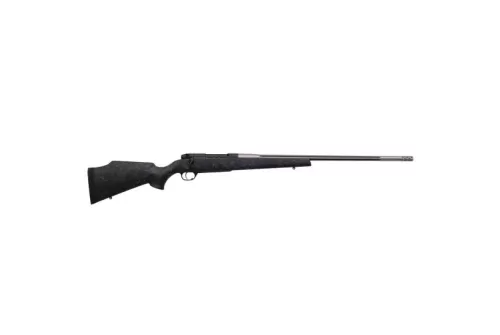 Weatherby Mark V Accumark 6.5 Crd Bolt Action RH Rifle, Matte Gel Coated Black - MAM01N65CMR6B