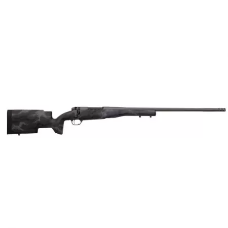 Weatherby Mark V Accumark Pro .257 Weatherby Mag Bolt Action RH Rifle, Gray Sponge Pattern Accent - MAP01N257WR8B