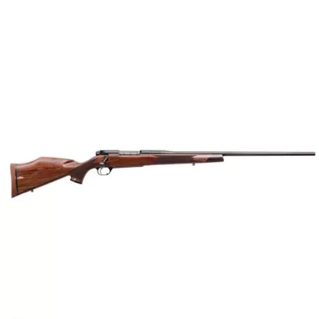 Weatherby Mark V Deluxe .6.5-300 Weatherby Mag Bolt Action Rifle, Gloss AA Brown - MDX01N653WR6O