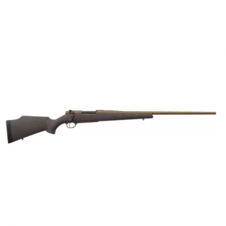 Weatherby Mark V Weathermark .300 Weatherby Mag Bolt Action Rifle, Matte Gel Coat and Burnt Bronze Spiderweb Accent - MWB01N300WR6T