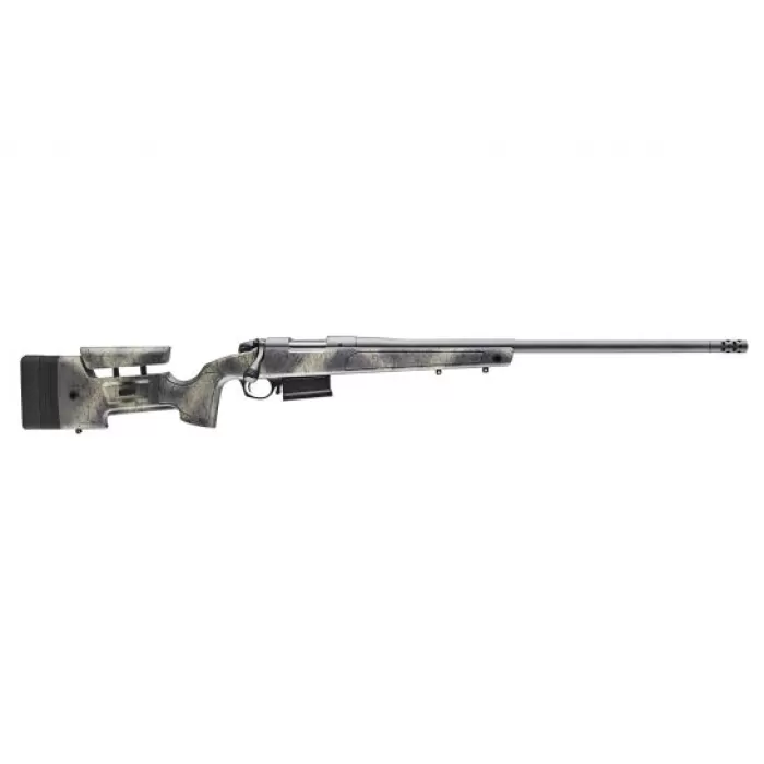 Bergara B-14 Wilderness HMR .28 Nosler Bolt Action Rifle, Woodland Camo - B14LM3510