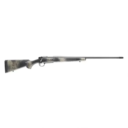 Bergara B-14 Wilderness Ridge 7mm Rem Mag Bolt Action Rifle, Woodland Camo - B14LM507