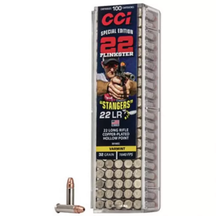 CCI Stangers 32 gr CPHP .22lr Ammo, 100/box - 50100CC