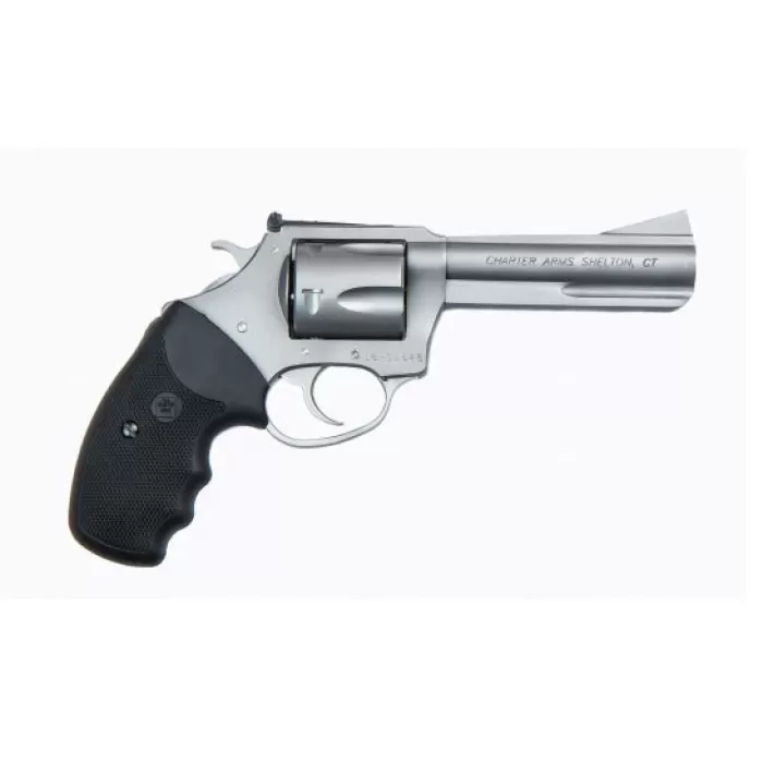 Charter Arms Target Bulldog Large .44 Spl Revolver, Matte Stainless - 74442