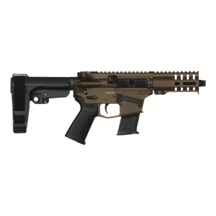 CMMG Banshee 300 MK57 5.7x28mm AR Pistol, Cerakote Midnight Bronze - 57A1843-MB