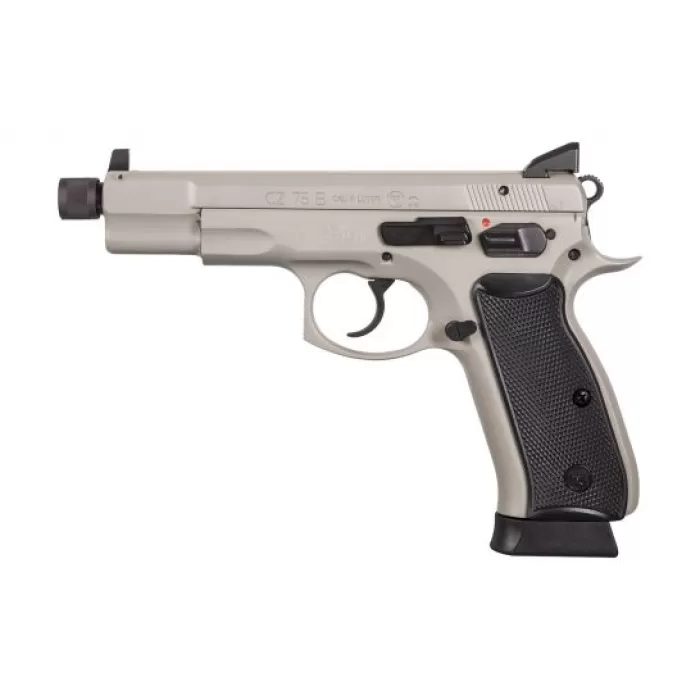 CZ 75 B Omega 9mm 5.21in 10rd Urban Grey Suppressor-Ready Pistol (01235)