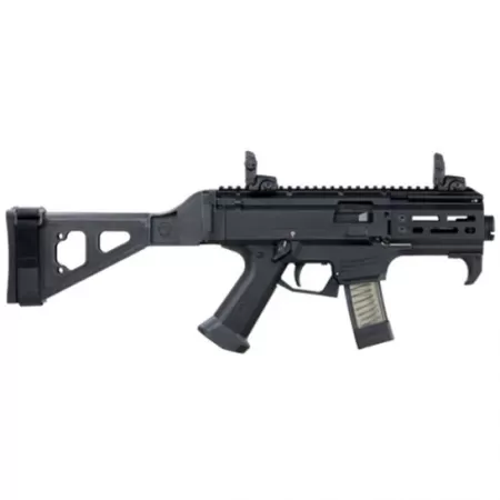 CZ-USA CZ Scorpion EVO 3 S2 Micro (Low Capacity) 9mm AR Pistol w/ Folding Brace, Blk - 01345