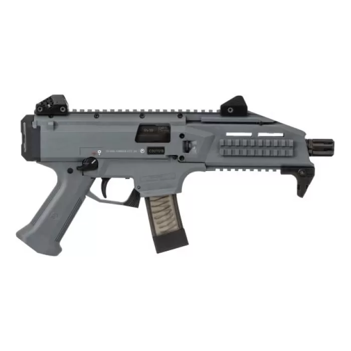 CZ-USA CZ Scorpion EVO 3 S1 Pistol Battleship Grey (Low Capacity) 9mm AR Pistol, Battleship Gray - 01356
