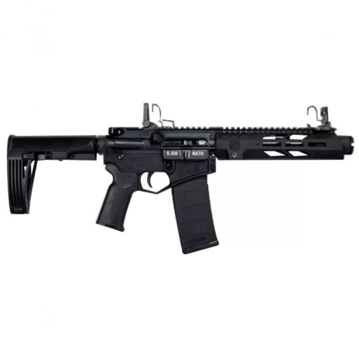Diamondback Firearms DB15 7" 5.56 AR Pistol w/ PRO Sight, Blk - DB15PDPS7B