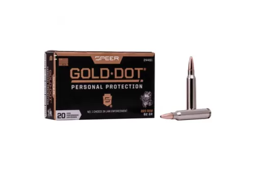 Speer 62 gr GDSP .223 Rem Ammo, 20/pack - 24461