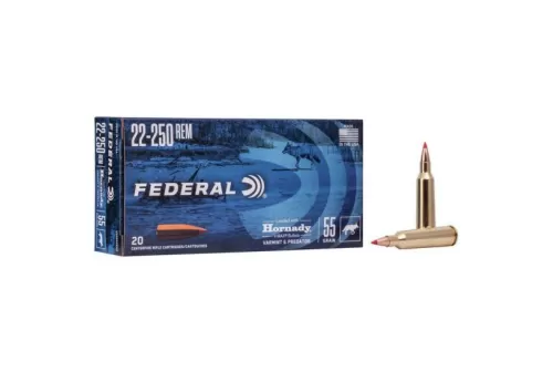 Federal Varmint & Predator Brass .243 Win 75 Grain 20-Rounds VMax