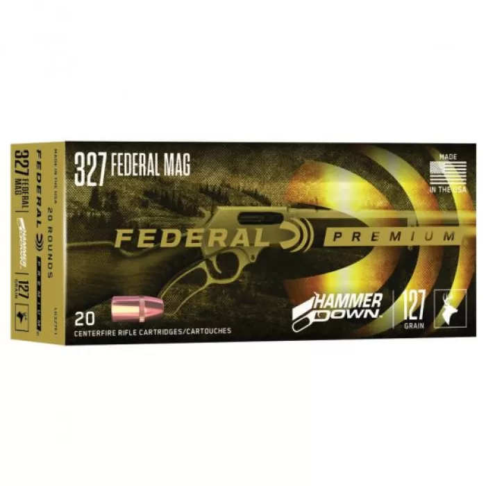 Federal HammerDown 127 gr BHP .327 Federal Mag Ammo, 20/pack - LG327F1