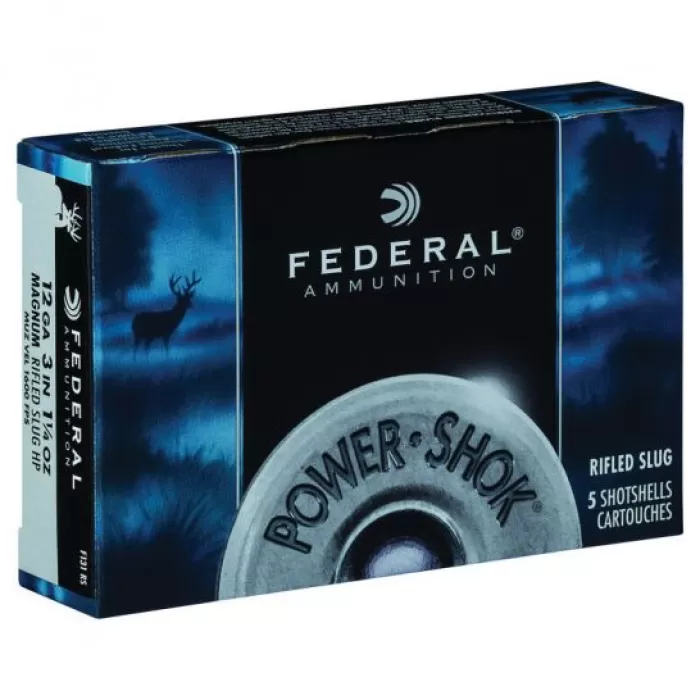 FEDERAL FC131RS 12 3IN 11/4 HP SLUG 5/50 FEDERAL FC131RS 12 3IN 11/4 HP SLUG 5/50