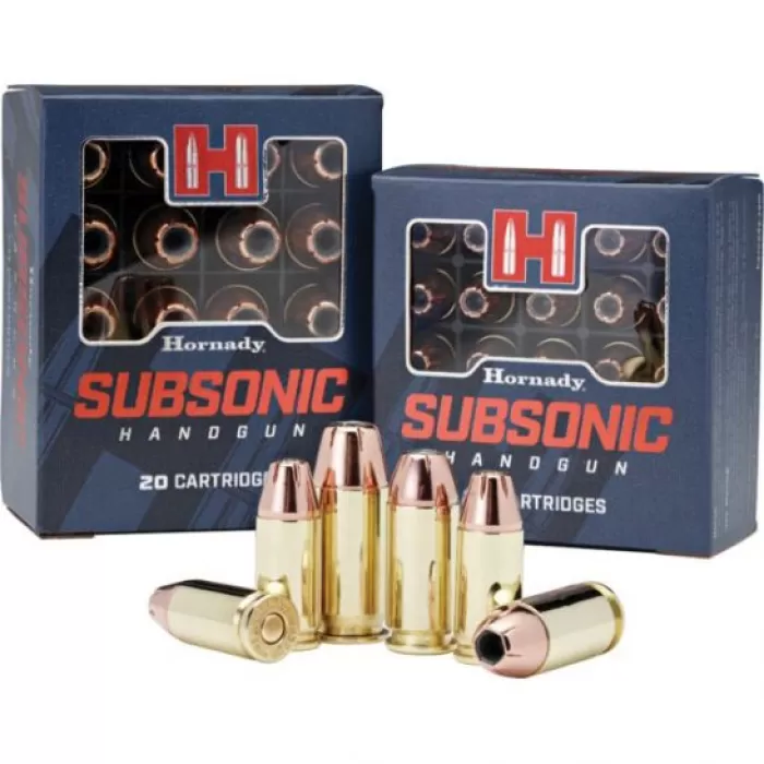 Hornady Subsonic 45 ACP 230 gr XTP Subsonic 20 Bx/ 10 Cs Hornady Subsonic 45 ACP 230 gr XTP Subsonic 20 Bx/ 10 Cs