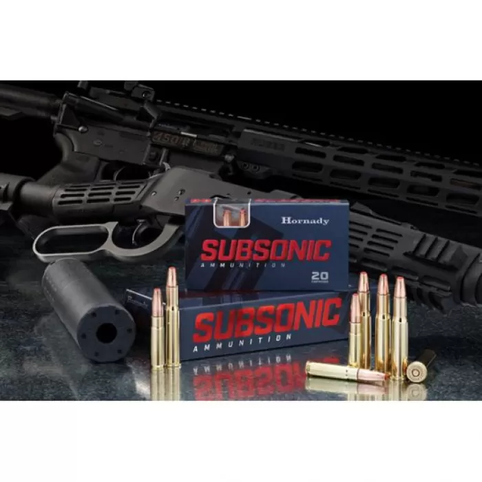 Hornady Subsonic 410 gr Sub-X .45-70 Ammo, 20/box - 82742