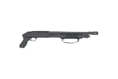 Mossberg 50697 590 Cruiser 12 Gauge 3" 6+1 18.50" Cylinder Bore Barrel Matte Blued Rec Black FLEX Pistol Grip Stock Right Hand