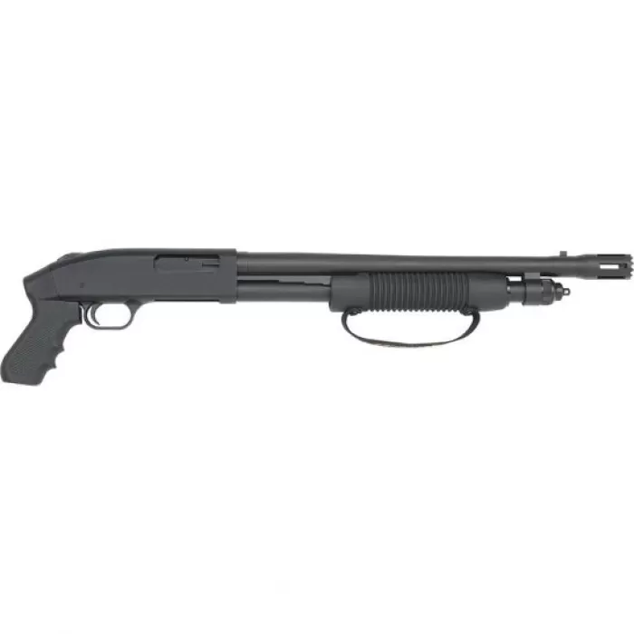 Mossberg 50697 590 Cruiser 12 Gauge 3" 6+1 18.50" Cylinder Bore Barrel Matte Blued Rec Black FLEX Pistol Grip Stock Right Hand