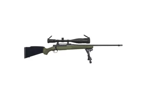 Mossberg Patriot Night Train .300 Win Mag Bolt Action Rifle w/ 6-24x50mm Scope, OD Green - 28122