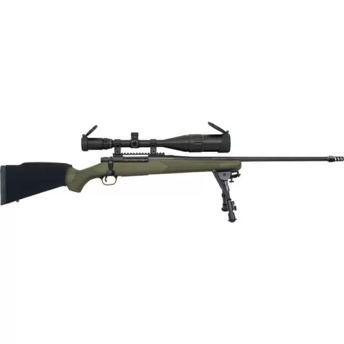 Mossberg Patriot Night Train .300 Win Mag Bolt Action Rifle w/ 6-24x50mm Scope, OD Green - 28122