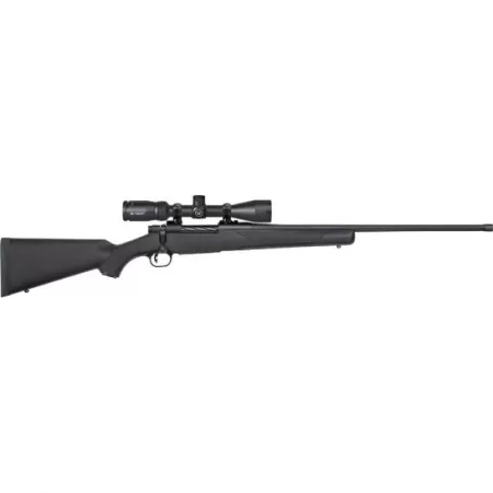Mossberg Patriot Synthetic 7mm Rem Mag Bolt Action Rifle w/ 3-9x40mm Vortex Crossfire II Scope, Blk - 28125