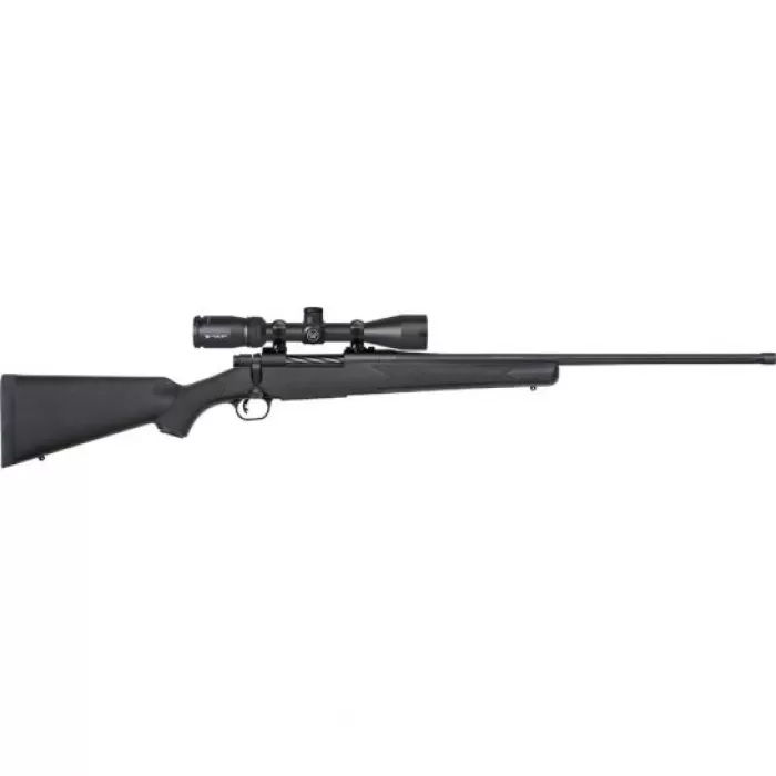 Mossberg Patriot Synthetic 7mm Rem Mag Bolt Action Rifle w/ 3-9x40mm Vortex Crossfire II Scope, Blk - 28125