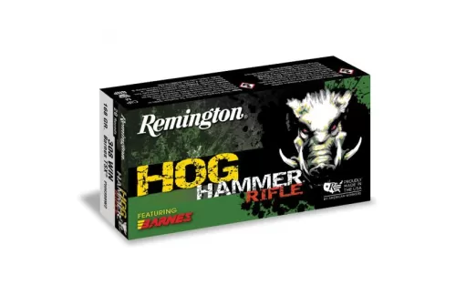 Remington Ammunition PHH450B1 Hog Hammer  450 Bushmaster 250 GR Barnes TTSX BT 20 Bx/ 10 CS