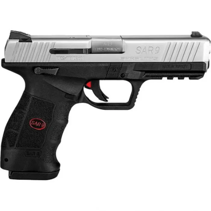 SAR USA SAR9 9mm Pistol, Blk - SAR9ST10 SAR USA SAR9 9mm Pistol, Blk - SAR9ST10