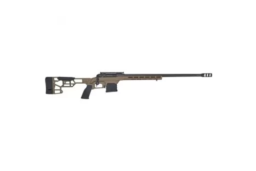Savage Arms 110 Precision .338 Lapua Bolt Action Rifle, Matte FDE - 57566