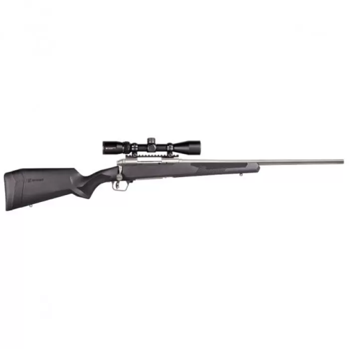 Savage Arms 110 Apex Storm XP 6.5 PRC Bolt Action Rifle w/ 3-9x40mm Vortex Crossfire II Scope, Matte Black - 57596