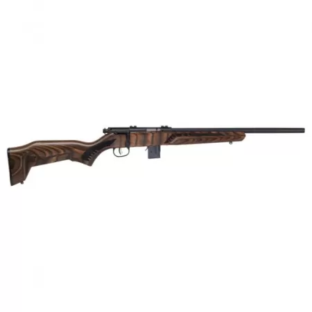 Savage Arms 93R17 Minimalist .17 HMR Bolt Action Rifle, Natural Brown - 96637