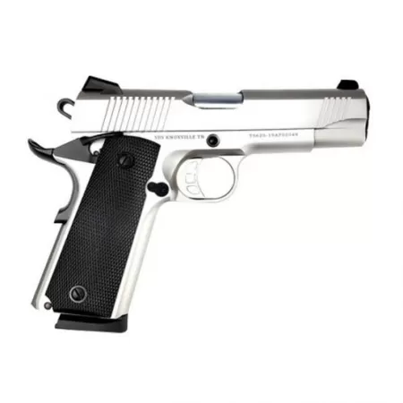 SDS Imports 1911 Carry SS45 .45 ACP Pistol w/ Rail, Stainless - 1911CSS45R